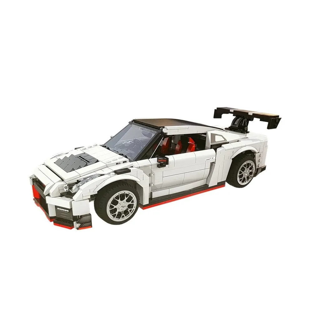 Realistyczny model samochodu sportowego z 1322 elementów do samodzielnego złożenia