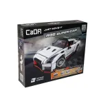 Części zestawu rozłożone przed montażem na płaskiej powierzchni