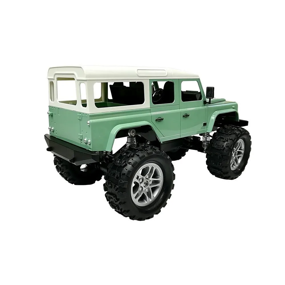 Widok z profilu na Land Rover Defender 1:14 R/C