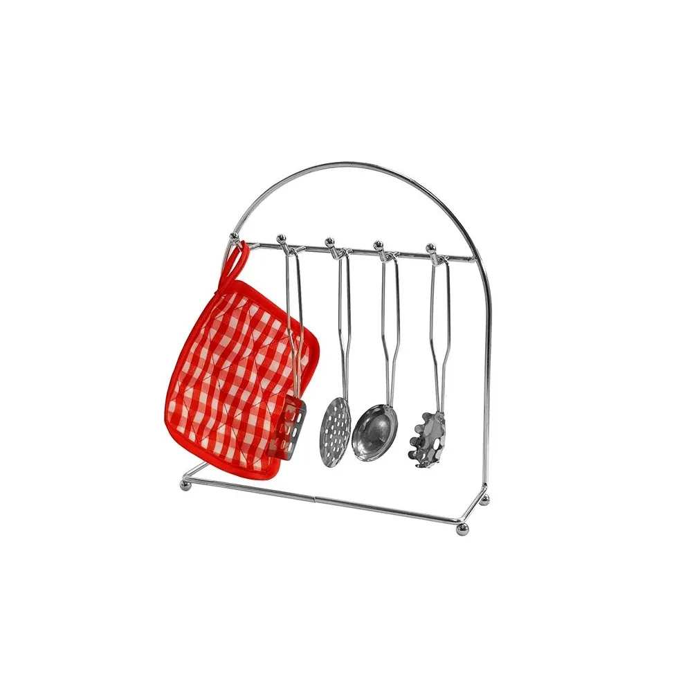 Różnorodne naczynia i przybory kuchenne do zabawy dla dzieci 3+