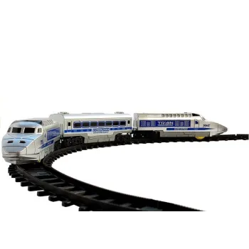 Pociąg Kolejka na Baterie ze Światłami i Dźwiękiem