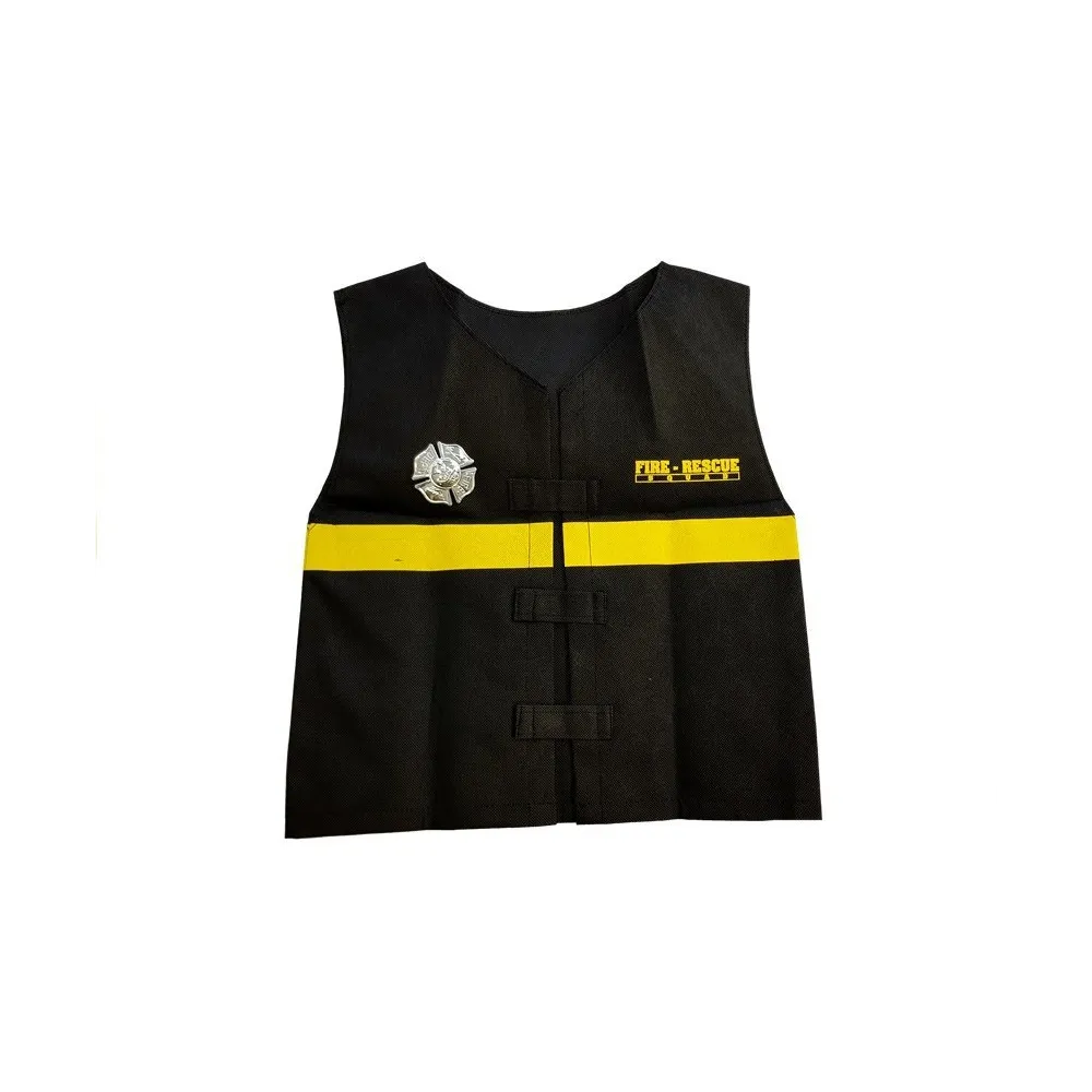 Zestaw Strażacki na Baterie Kask Gaśnica Akcesoria Czerwony