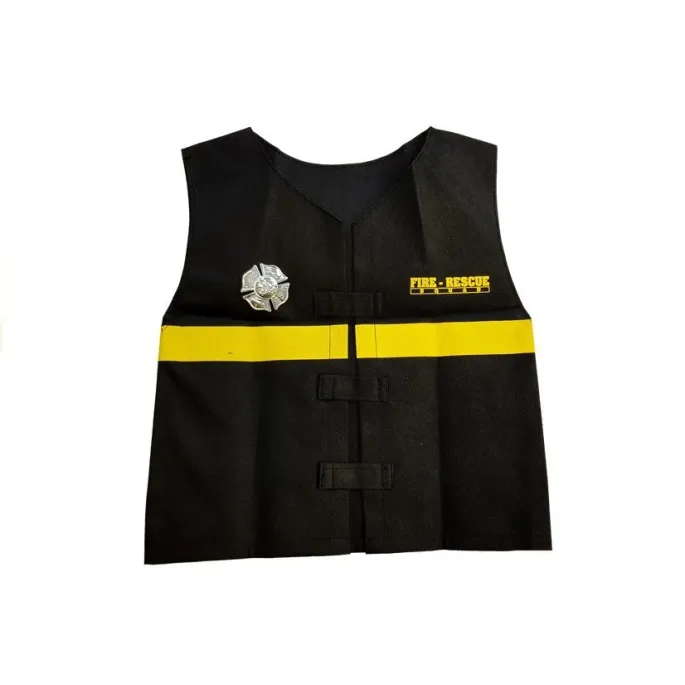 Zestaw Strażacki na Baterie Kask Gaśnica Akcesoria Czerwony