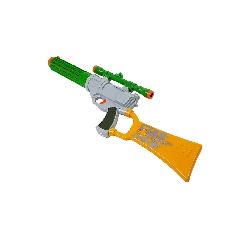 Zestaw do ćwiczenia celności – karabin piankowy z tarczą i amunicją