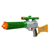 Karabin dla dzieci z piankowymi nabojami i praktycznym pojemnikiem