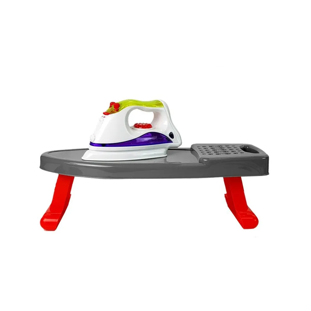 Realistyczne żelazko dla dzieci z akcesoriami do zabawy w dom