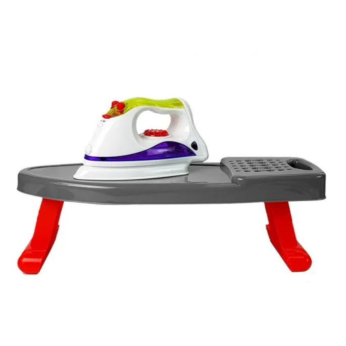 Realistyczne żelazko dla dzieci z akcesoriami do zabawy w dom