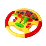 Interaktywna kierownica dla dziecka z efektami dźwiękowymi i świetlnymi