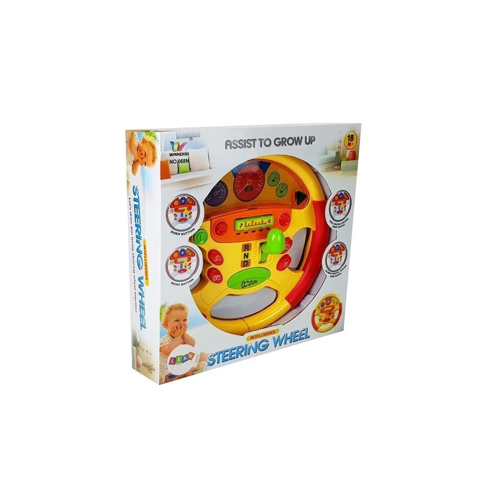 Kierownica edukacyjna dla dzieci idealna na prezent urodzinowy