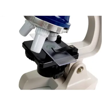 Akcesoria edukacyjne do mikroskopu dziecięcego w kompletnym zestawie