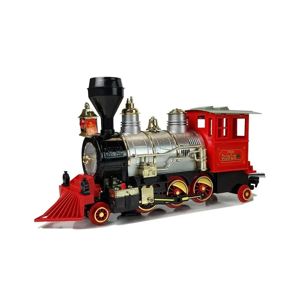 Lokomotywa zabawkowa z realistycznymi dźwiękami dla dzieci