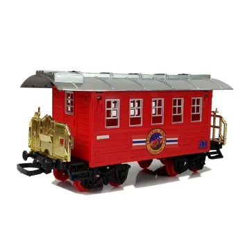 Zestaw pociągu na baterie, stylizowany na złotą kolekcję