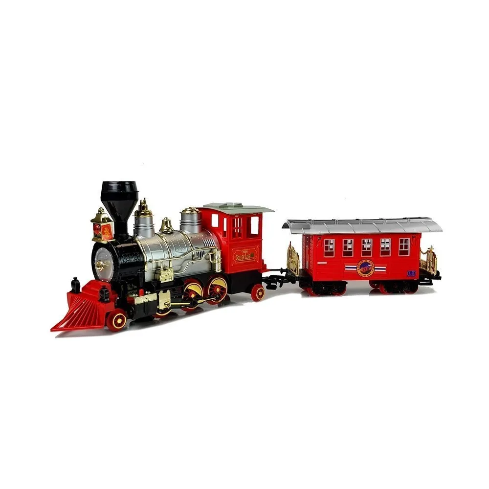 Zabawka kolejka na prezent, z intensywną kolorystyką