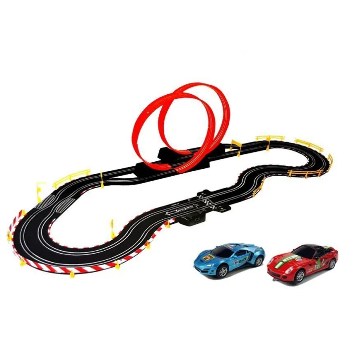 Zestaw Top Turbo 540 cm z samochodzikami i dynamicznymi pętlami