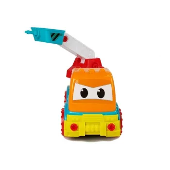 Auto strażackie do skręcania dla malucha z dołączonym śrubokrętem