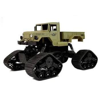 Auto Pickup Terenowe 1:12 Zdalnie Sterowany R/C Gąsienice Żółte