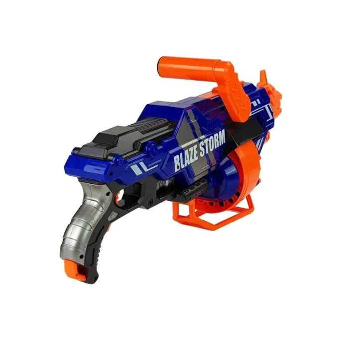 Zestaw karabinu z 40 nabojami piankowymi – na białym tle