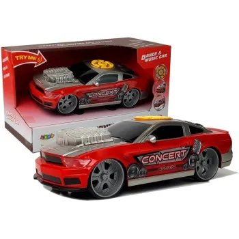 Auto DJ z panelem i głośnikami – zabawka dla dzieci w sportowym stylu