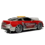 Zbliżenie na panel sterowania i głośniki zabawkowego auta DJ