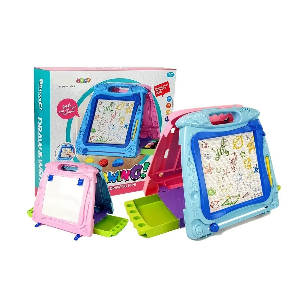 Tablica do Rysowania Dwustronna Pisaki Magnesy