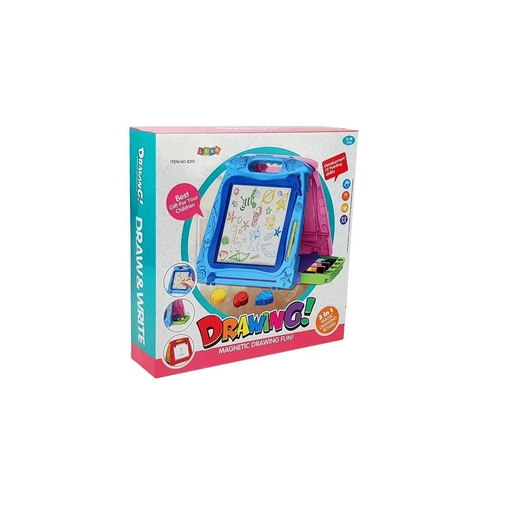 Tablica do Rysowania Dwustronna Pisaki Magnesy