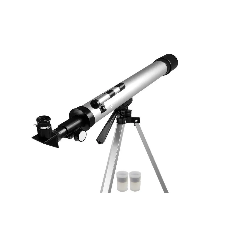 Wytrzymały teleskop dziecięcy z dwoma okularami i kompasem