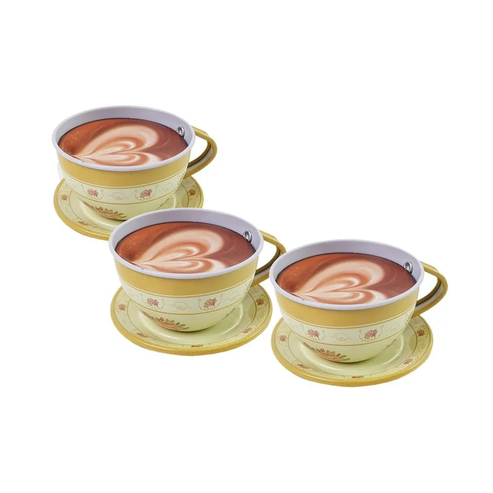 Estetycznie zapakowany zestaw do herbaty jako prezent dla dziecka