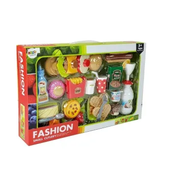 Różnorodne akcesoria do zabawy w kuchnię i restaurację dla najmłodszych