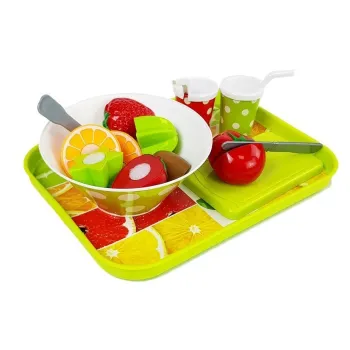 Zestaw Warzyw i Owoców z Blenderem na Baterie i Tacką