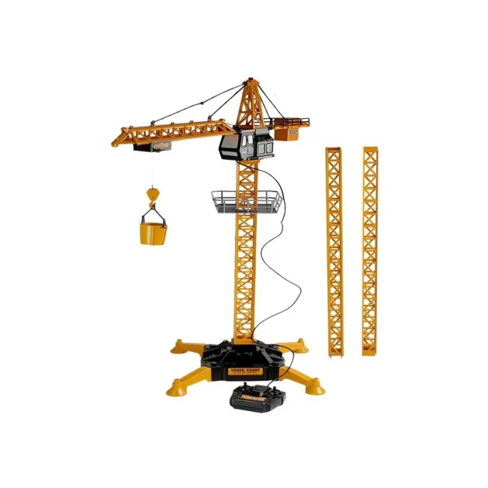 Realistyczny żuraw budowlany 182 cm dla dzieci z pilotem