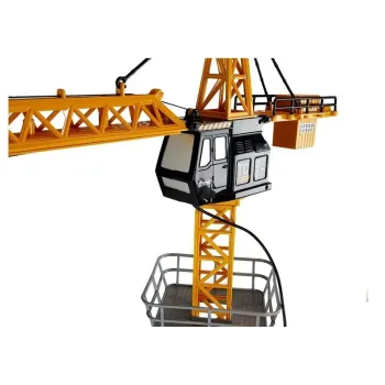 Zestaw dźwig budowlany na pilota dla młodych operatorów