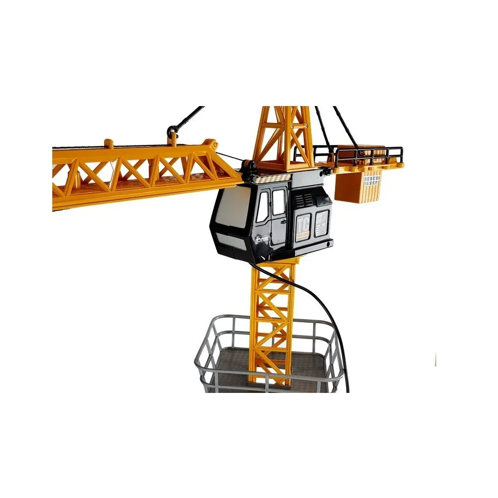 Zestaw dźwig budowlany na pilota dla młodych operatorów