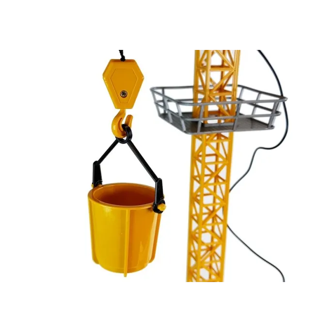 Dziecięcy dźwig z regulowaną wysokością i obrotową wieżą