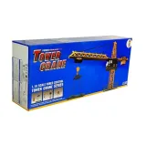 Kolorowy dźwig z pilotem na baterie dla fanów budownictwa