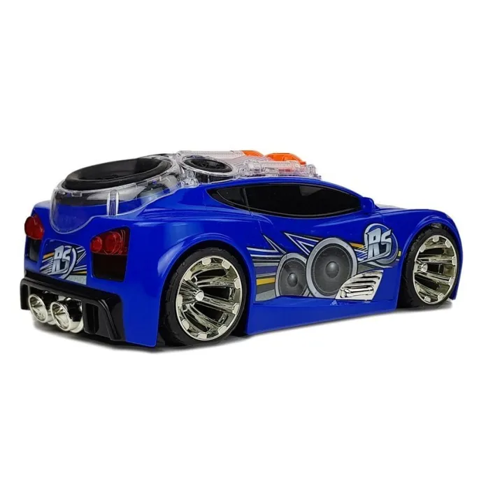 Zabawka auto DJ z realistycznymi dźwiękami i dynamicznymi kołami