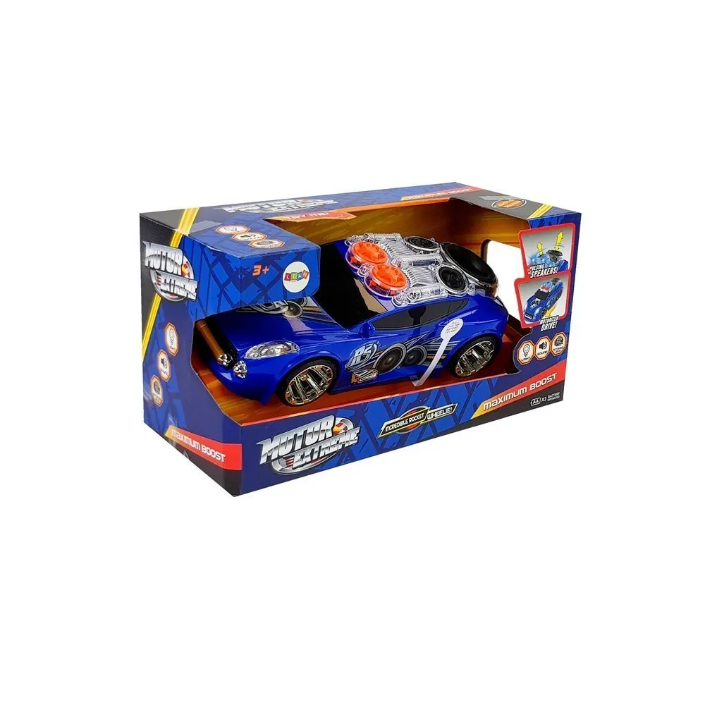 Bezpieczne auto DJ z głośnikami na dachu idealne dla dzieci