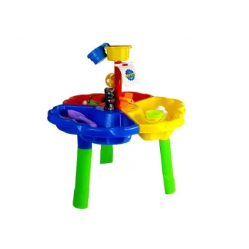 Piaskownica Stolik z Foremkami Piraci Wiaderka do Piasku