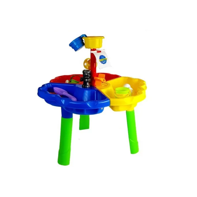 Wieloelementowy zestaw do piasku z akcesoriami pirackimi dla malucha