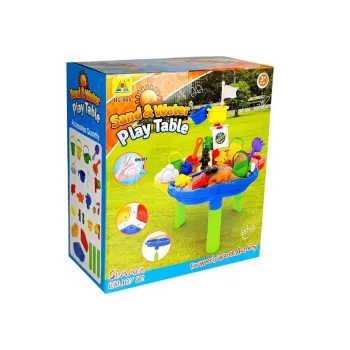 Bezpieczna piaskownica na ogród i balkon z zabawkami dla dzieci powyżej 3 lat