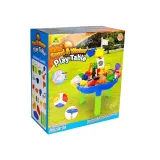 Bezpieczna piaskownica na ogród i balkon z zabawkami dla dzieci powyżej 3 lat