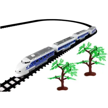 Pociąg Pendolino na okrągłych torach dla dzieci powyżej 3 lat