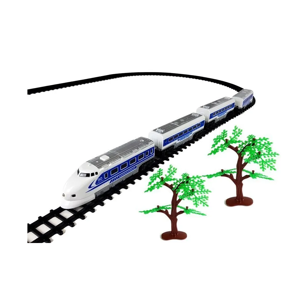 Pociąg Pendolino na okrągłych torach dla dzieci powyżej 3 lat