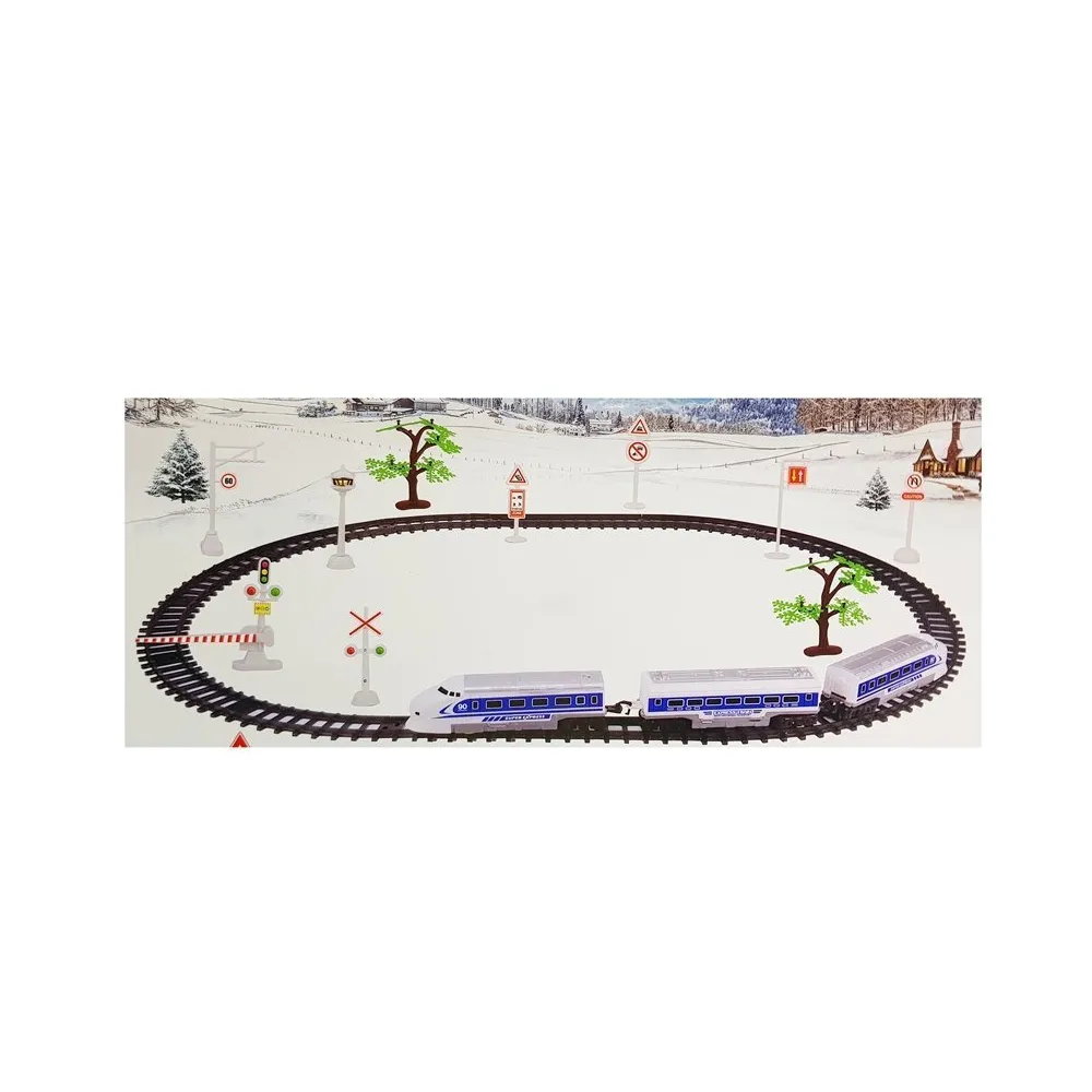 Rozbudowany zestaw torów i akcesoriów do kreatywnej zabawy