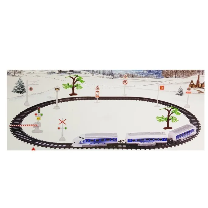 Rozbudowany zestaw torów i akcesoriów do kreatywnej zabawy