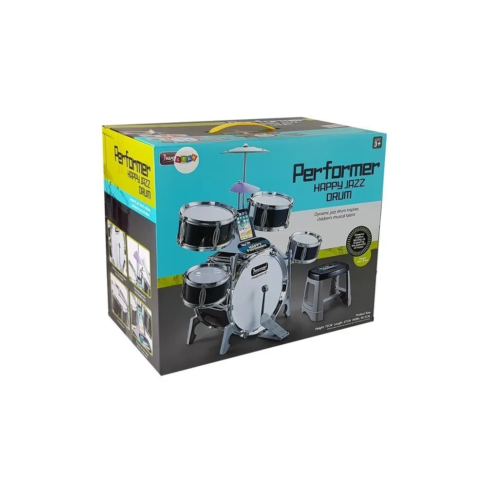 Zestaw instrumentów perkusyjnych dla początkującego małego muzyka