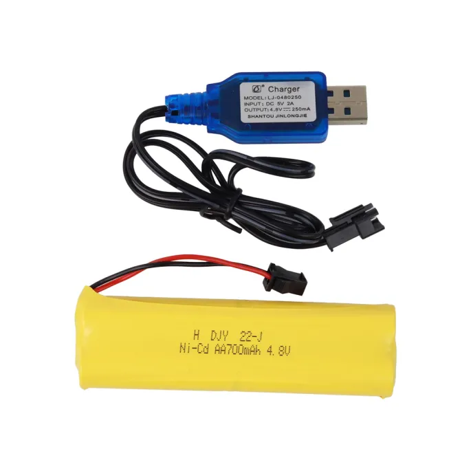 Zestaw kolejki R/C z akumulatorem i ładowarką w ozdobnym opakowaniu