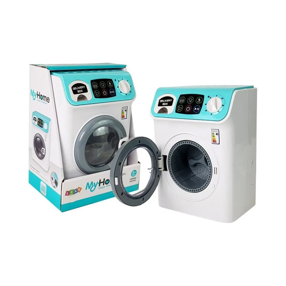 Pralka zabawkowa automatyczna z podświetlanym pokrętłem oraz efektami dźwiękowymi