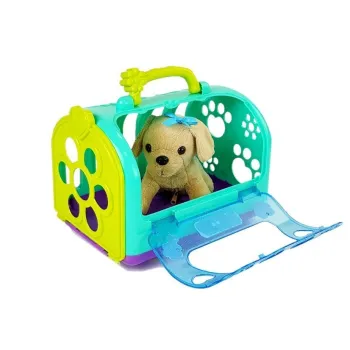 Zestaw Weterynarz z Pieskiem i Transporterem