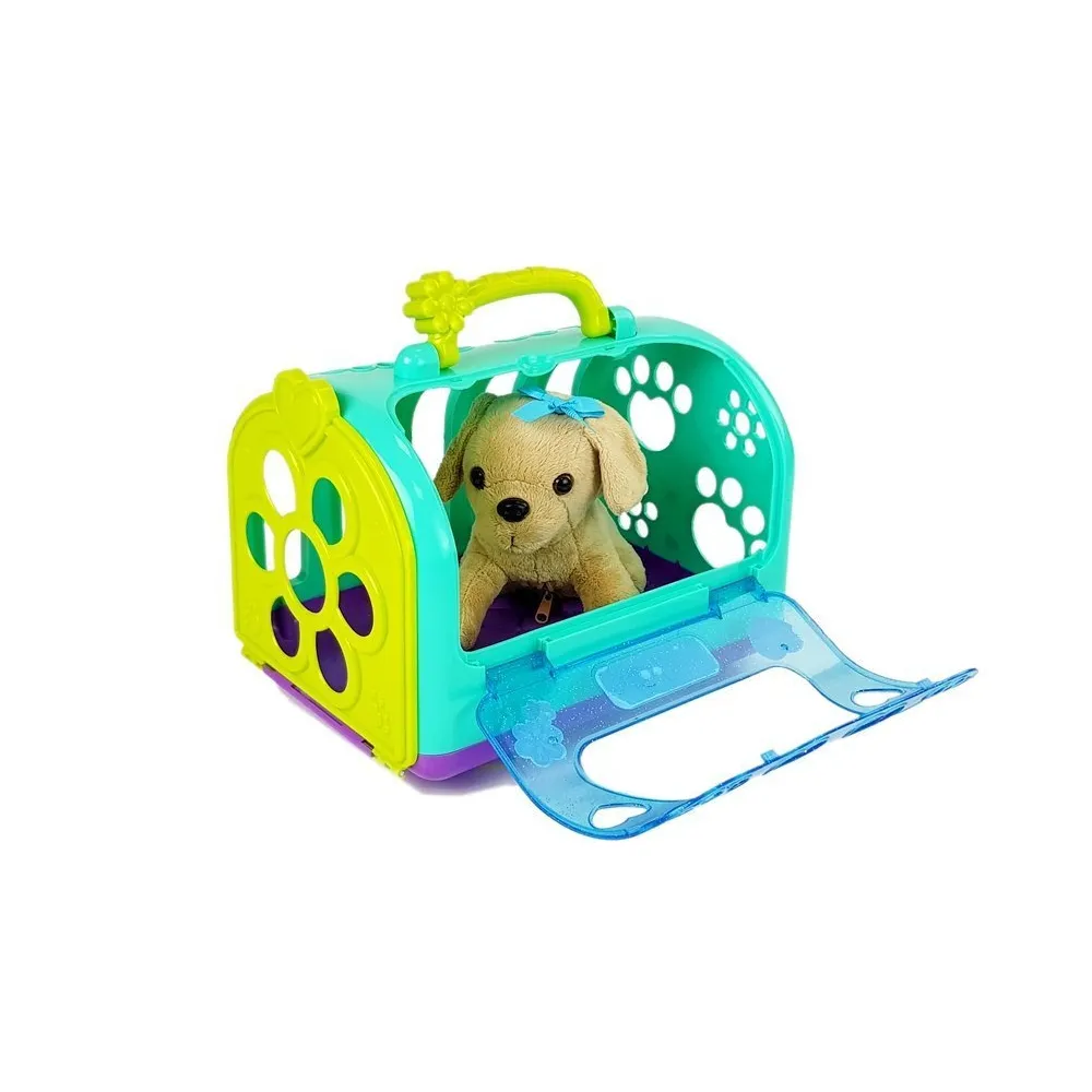 Zestaw Weterynarz z Pieskiem i Transporterem