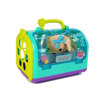 Zestaw Weterynarz z Pieskiem i Transporterem